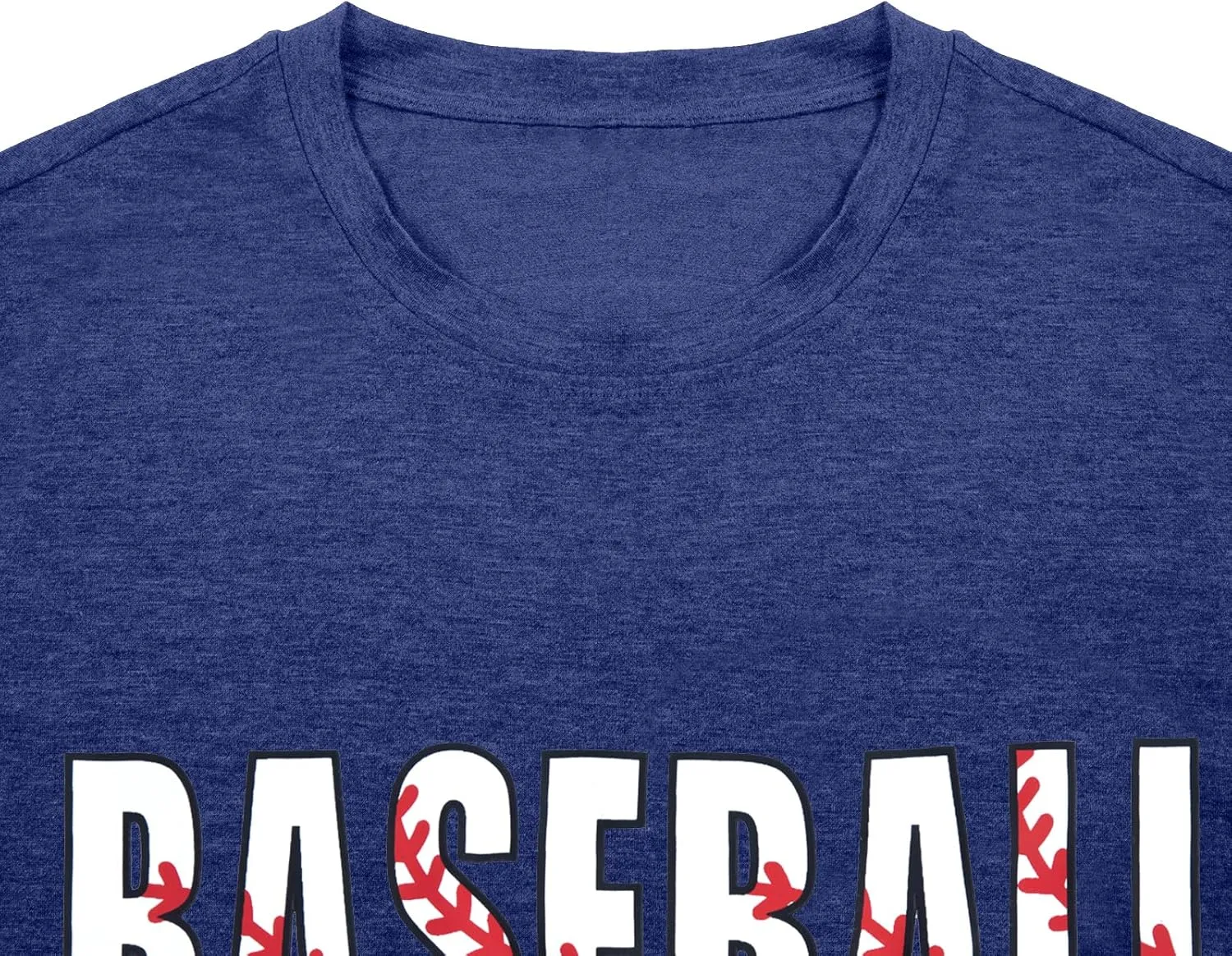 Baseball Mom Shirt Womens Mom Shirt Short Sleeve O-Neck Letter Print Casual Tops Tees