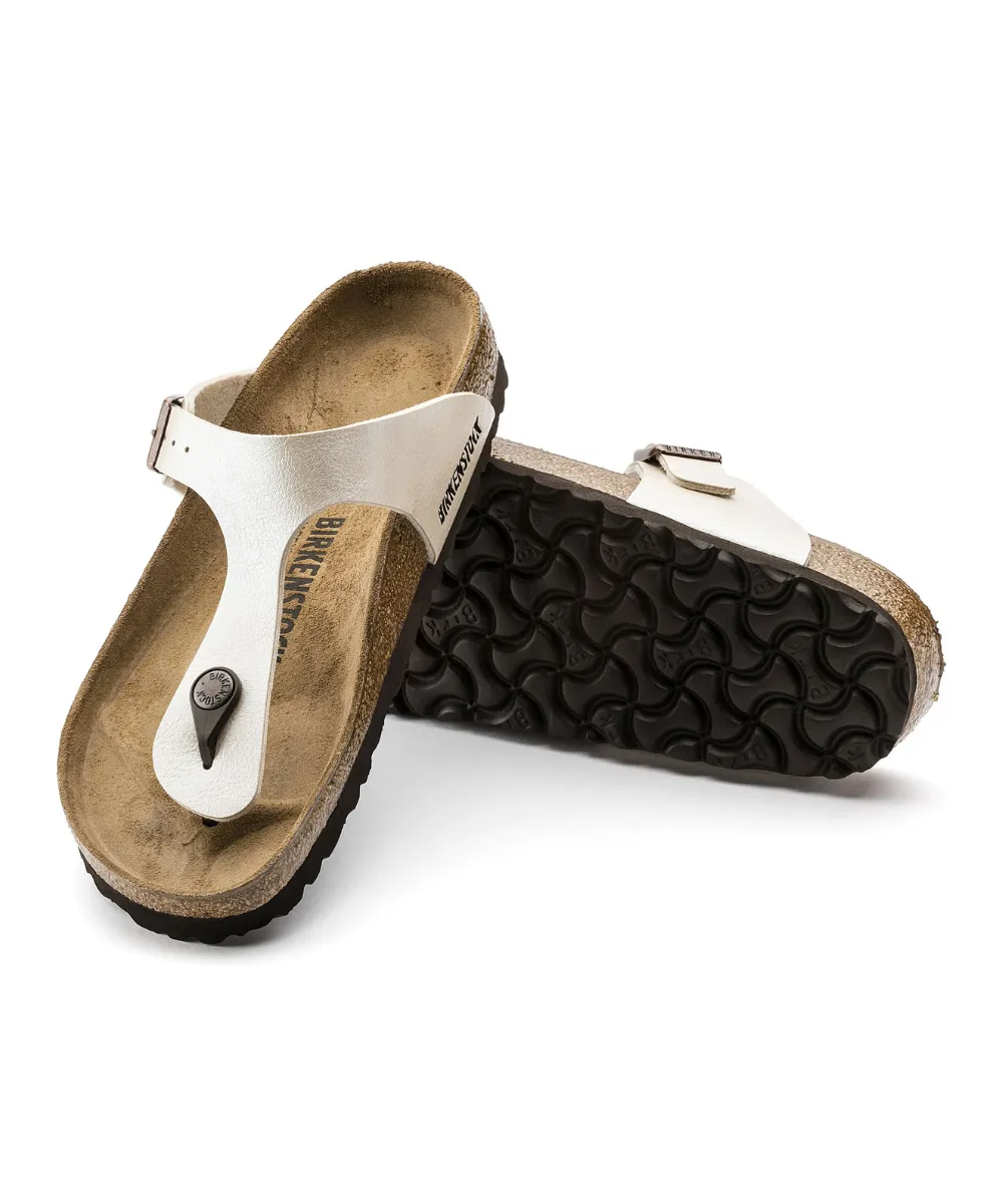 BIRKENSTOCK GIZEH REGULAR FIT IN PEARL