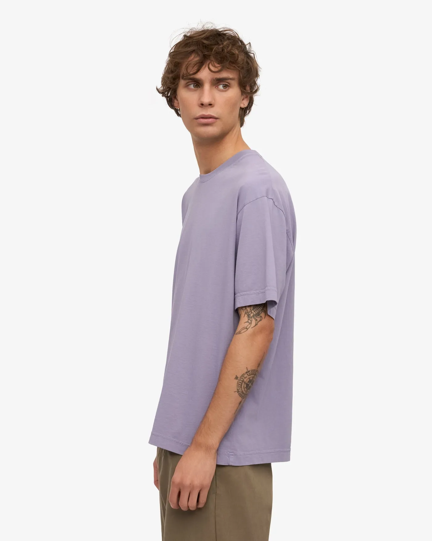 Colorful Standard Oversized Organic Tee - Purple Jade