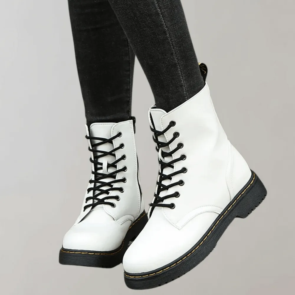Comfortable Ladies' Lace-Up Boots