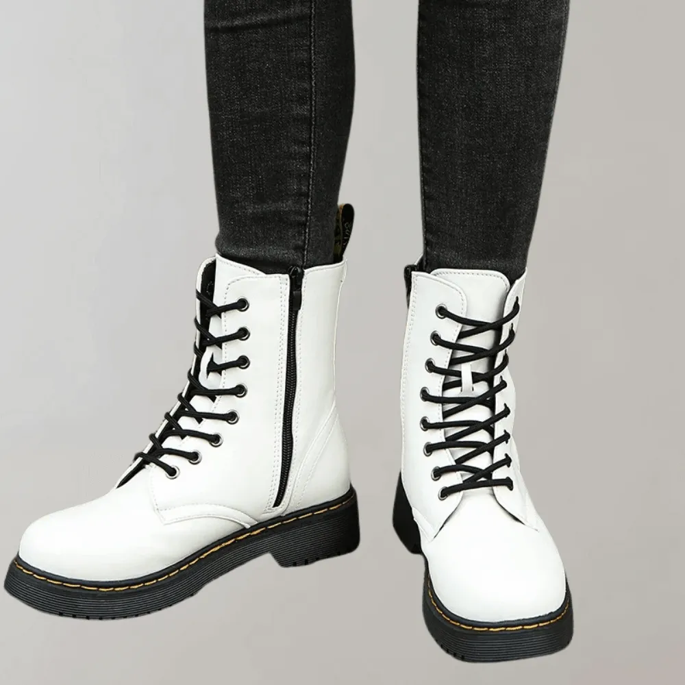 Comfortable Ladies' Lace-Up Boots