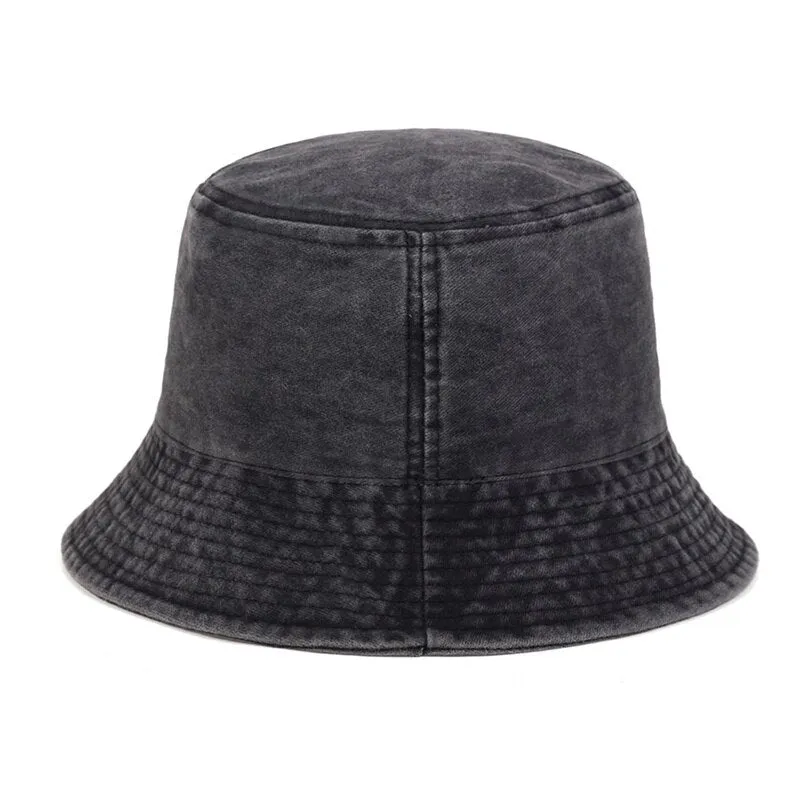 Cotton Wild Bucket Hat Mountain Range Printed Bucket Hats Summer Fisherman's Hat Women Men Fisherman Hats Fishing Hats