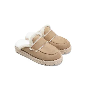 Cozy Luxe Mules - Beige
