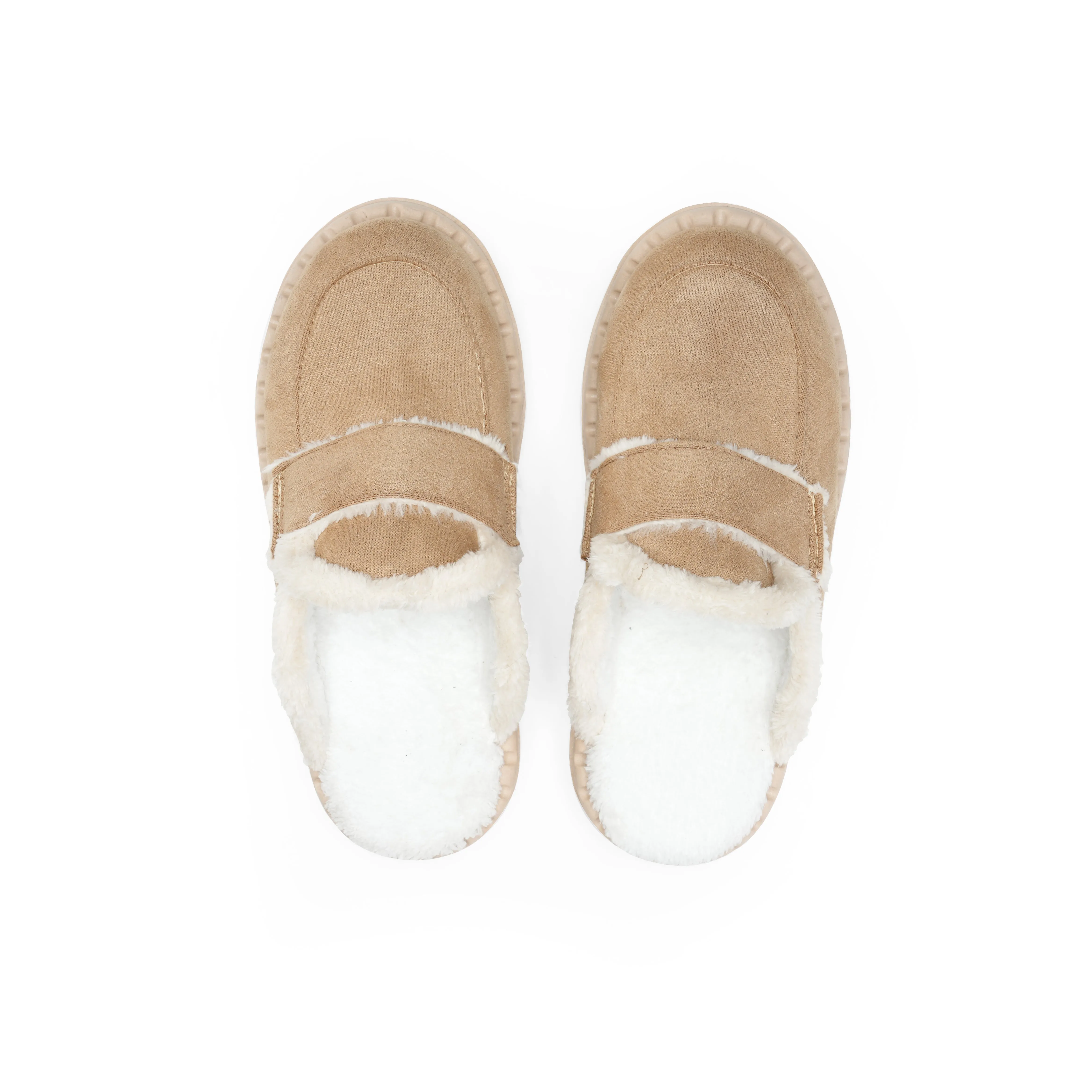Cozy Luxe Mules - Beige