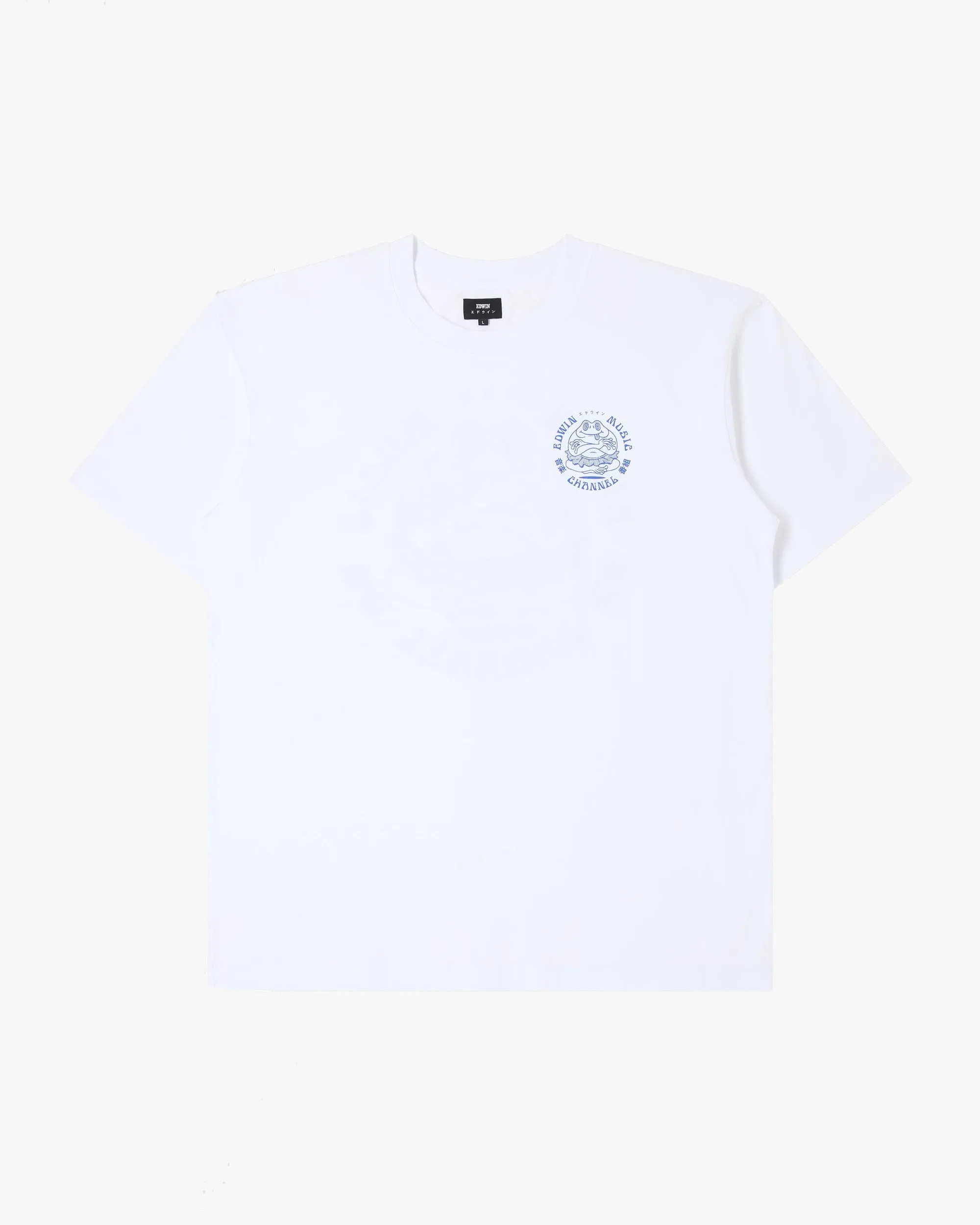Edwin Music Channel Tee - White