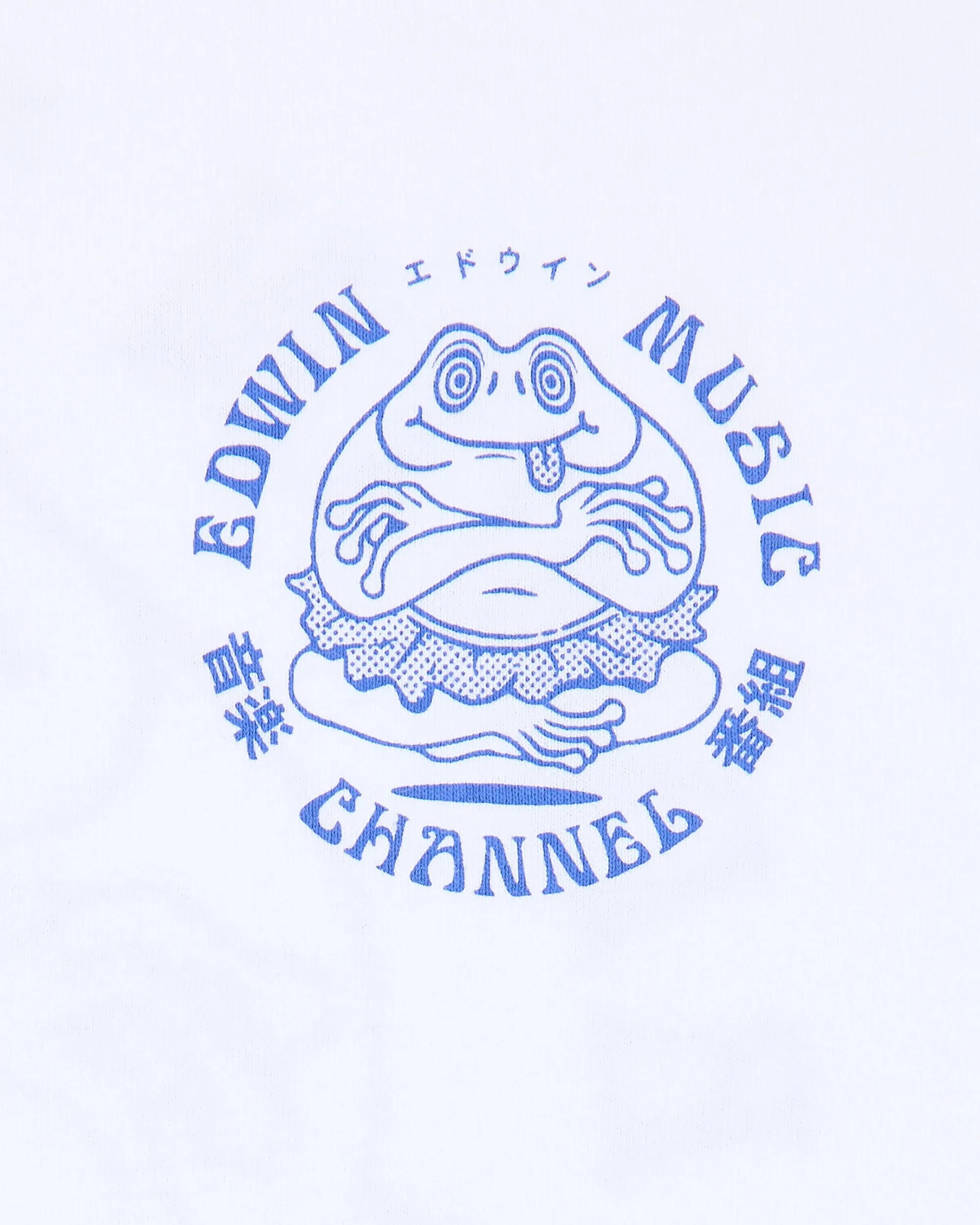 Edwin Music Channel Tee - White