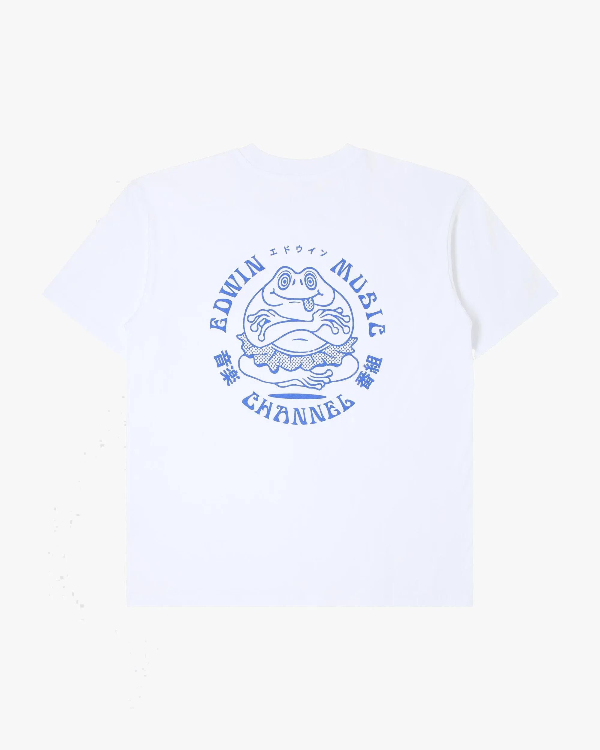 Edwin Music Channel Tee - White