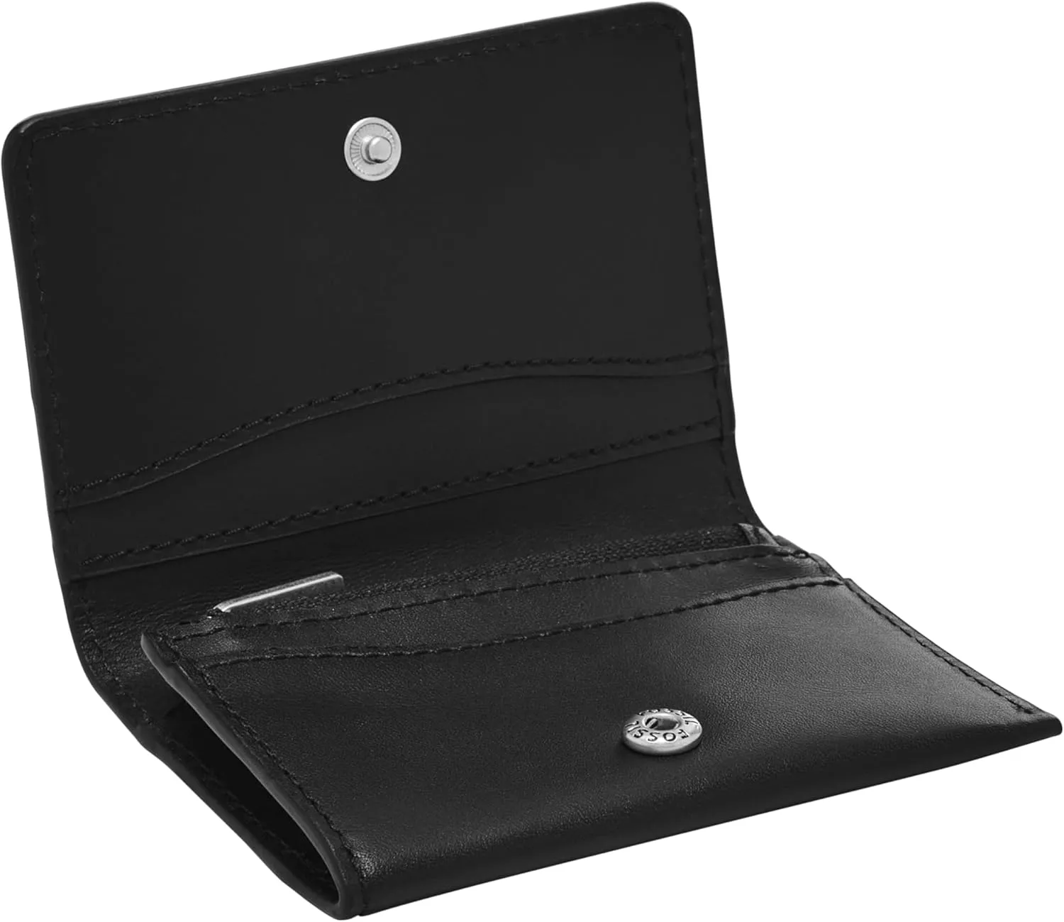Fossil Men's Leather Slim Minimalist Card Case Front Pocket Wallet