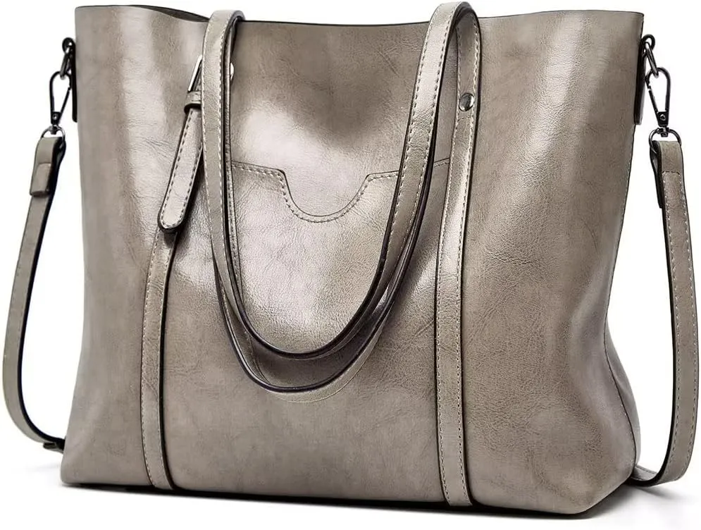 Handbag for Women Minimalist Briefcase Tote Shoulder Bag Everyday Work Crossbody Purse Ladies Top Handle Satchel