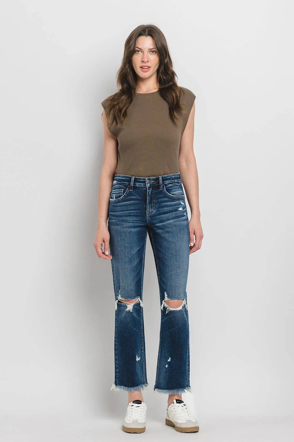 Holls High Rise Ankle Straight