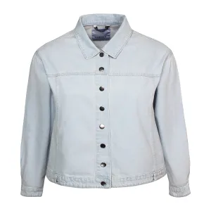 Jackets denim light blue glitter