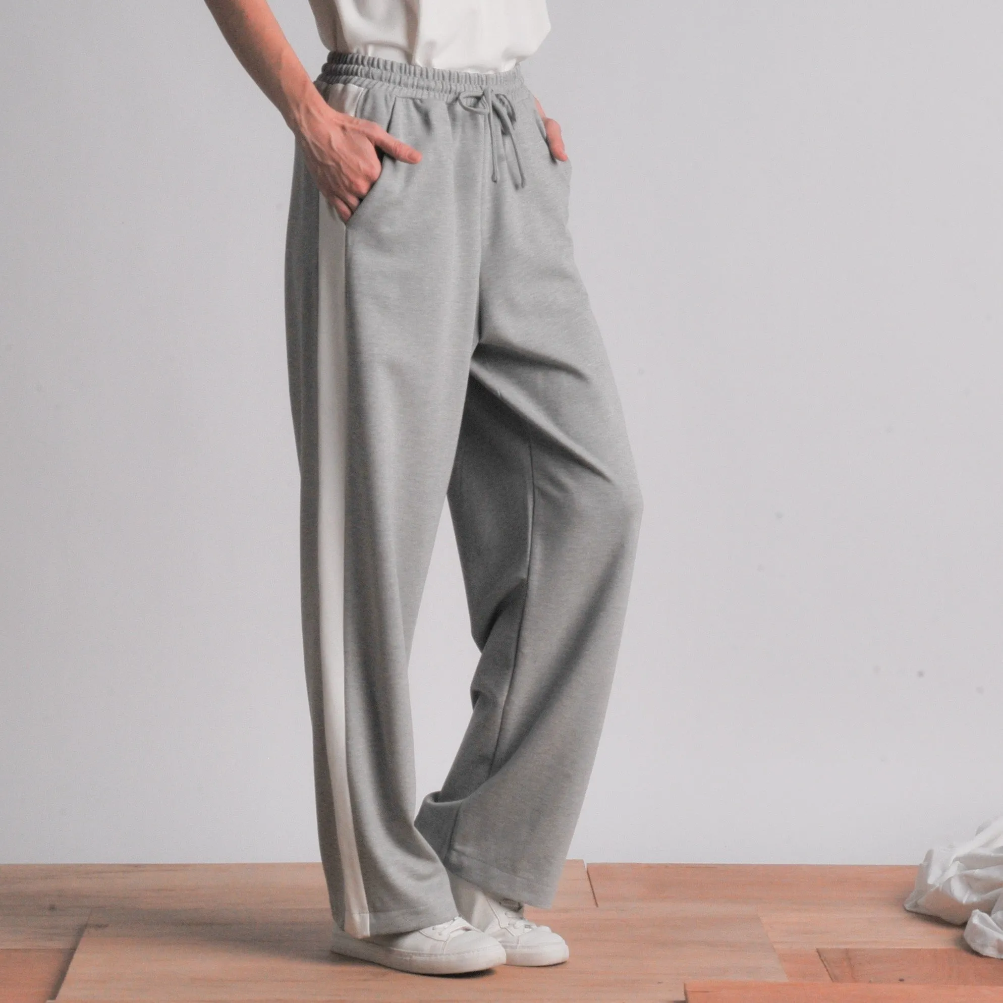 Lloyd Pullup Drawstring Full Garter Pants