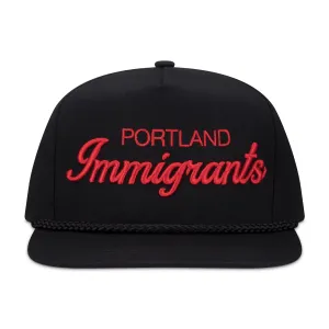 "Portland Immigrants" Classic Flat-Bill Snapback