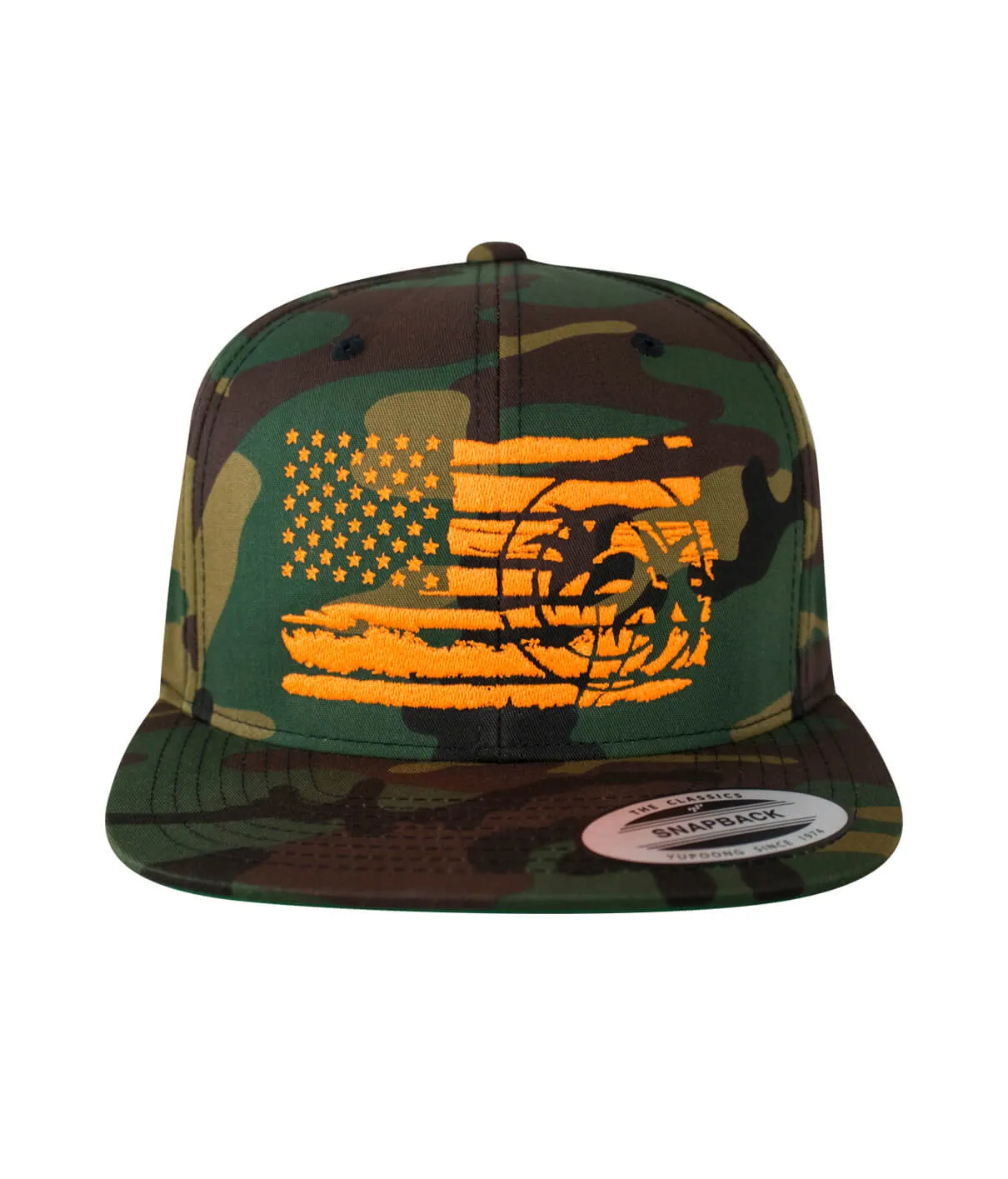 "Strong Faded" Snapback Flag Hat