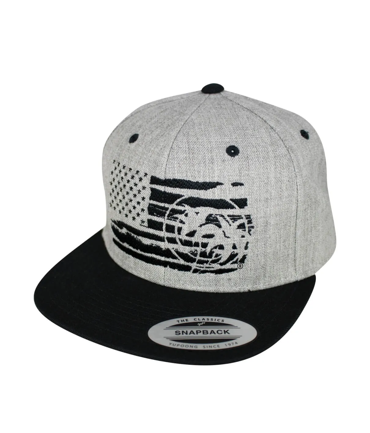 "Strong Faded" Snapback Flag Hat