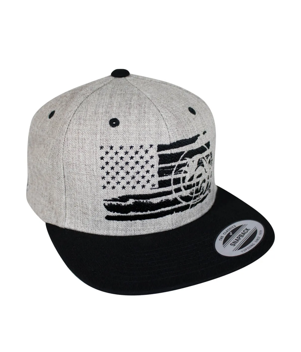 "Strong Faded" Snapback Flag Hat