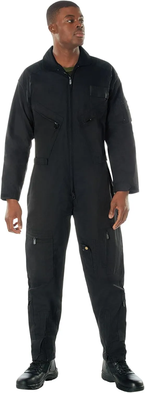 Rothco Flightsuit  Mens Pilot Coveralls  Costume Cosplay Jumpsuit