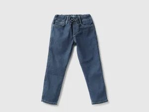 Striped Baggy Fit Jeans