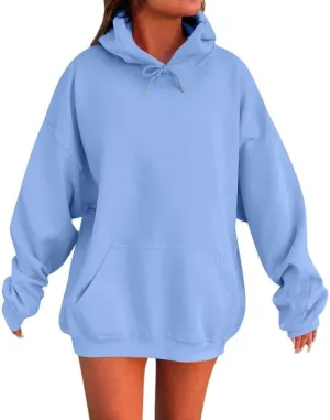 Womens Oversized Hoodies Sweatshirt-Pullover Sweatshirts with Pockets Fall Outfits