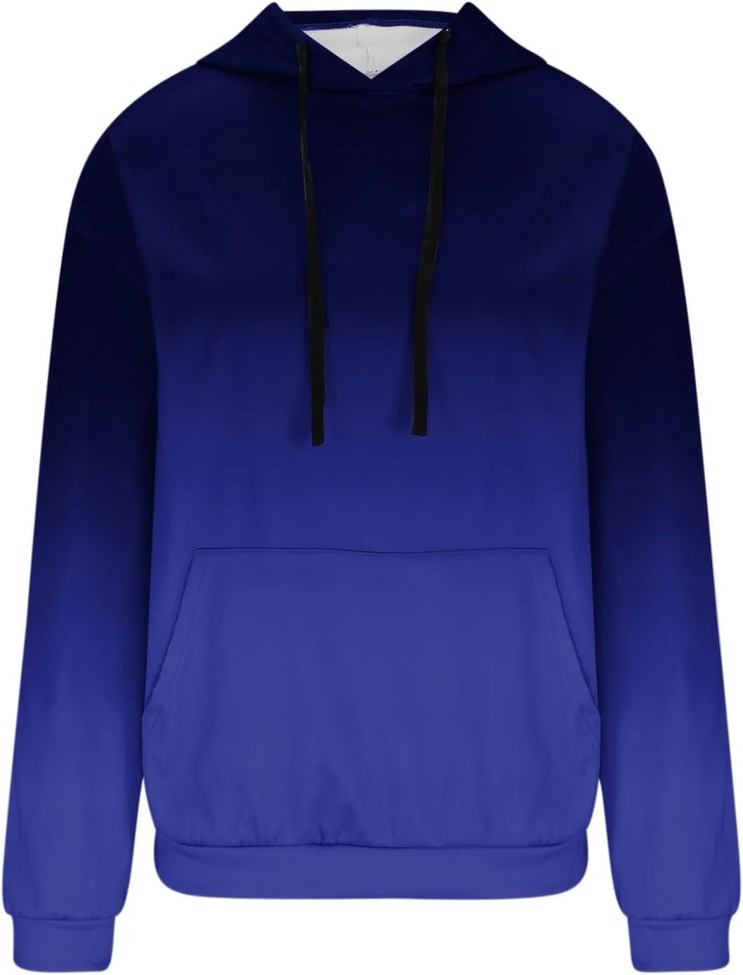 YRAETENM Hoodies for Women Fashion Crew Neck Long Sleeve Fleece Sweatshirts Oversized Lightweight Pullover Tops with Pocket
